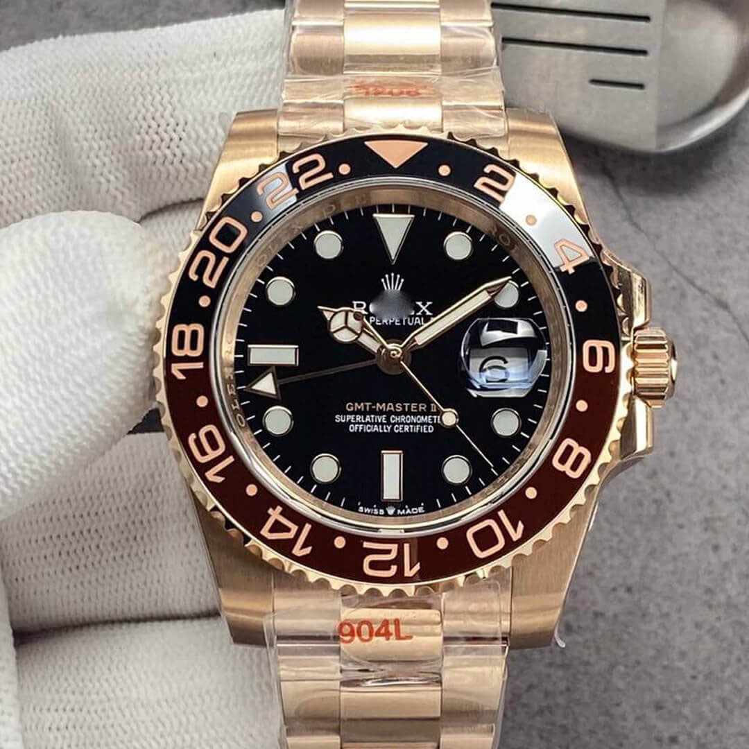 GMT MASTER II 126715CHNR-0001 GM FACTORY BLACK DIAL